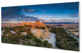 Akrilkép Görögország Panorama építészet Athén 100x50 cm