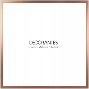 Lux M réz képkeret 50x50 cm-es méretben