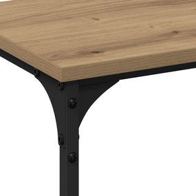 konzol asztal Kézműves tölgy 200x29x75 cm Mérnökfa