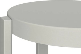 Világosszürke acél bárszék (ülésmagasság 75 cm) Doon – noo.ma