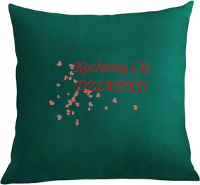 Párna párnahuzat Nagyszülők napja Szeretünk téged Nagypapa Ajándék