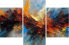 Kép - Színes textúra (90x60 cm)