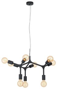 Eglo 98346 - Csillár zsinóron BOCADELLA 9xE27/60W/230V