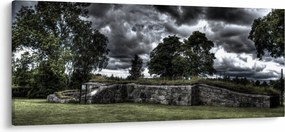 Egy felhős ég képe (120x50 cm)