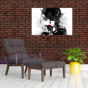 Kép - A titokzatos nő (90x60 cm)