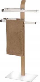 Törölközőtartó Fürdőszobai Állvány 2 Karos Fogantyú Wenko