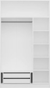 Minar 3 Mebran Kapak 2 Çekmece 235 - White