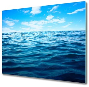 Üveg vágódeszka tengervíz 60x52 cm