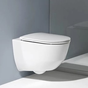 LAUFEN H8669570000001 - Függesztett WC PRO kerámia/fehér + SoftClose ülőke PRO fehér