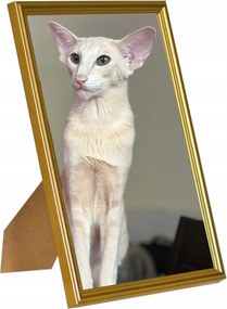 Klasszikus képkeret falra és elhelyezésre 13x18 Arany hullám