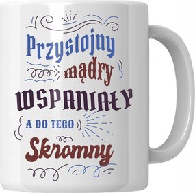 Bögre Jóképű Okos Nagyszerű Ajándék Fiú Férj Férfi