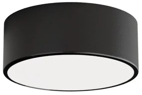 Fürdőszobai mennyezeti lámpa CLEO 1xE27/24W/230V átm. 20 cm fekete IP54