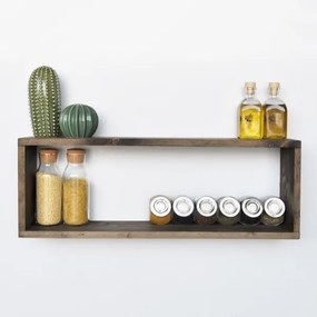 Fali polc 25x70 cm fenyő