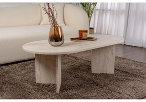Dohányzóasztal Sable - Travertine
