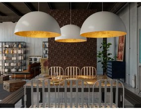 SFERA függeszték 1xE27/60W/230V, 50 cm, szürke/arany