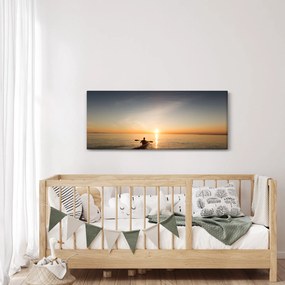Kép - kajak a tengeren (120x50 cm)