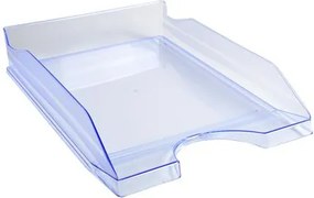 Irattálca, műanyag, A4+, EXACOMPTA Linicolor®, jégkék (EX12310D)
