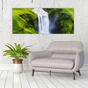 Kép - Skogafoss vízesés (120x50 cm)