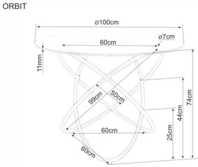 Orbit 2 személyes étkezőszett