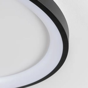 Brilagi - dimmelhető LED mennyezeti lámpatest FALCON SLIM LED/42W/230V átm. 50 cm fekete + távirányító