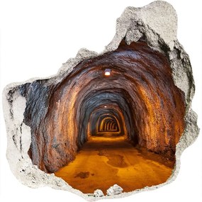 3d lyuk fal dekoráció Földalatti alagútban nd-p-85978893