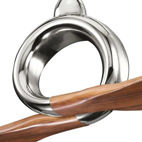 Kichler modern mennyezeti ventilátor link dió polírozott nikkel elsklf-link-54-pn