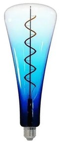 LED Izzó FILAMENT SHAPE T110 E27/5W/230V 1800K kék