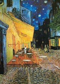 Café Terrace at Night - The Cafe Terrace on the Place du Forum, 1888 Festmény reprodukció, Vincent van Gogh, (40 x 50 cm)