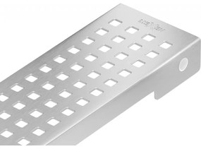 Mexen Flat M08 vonallap 80 cm, inox - 1025080