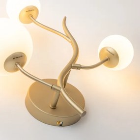 Brilagi - LED Fali lámpa MISTEL 3xG9/3W/230V arany/fehér