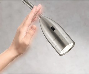 Ezüstszínű fém LED dimmelhető spotlámpa Sten – Fischer &amp; Honsel