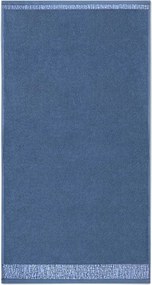 Törölköző 50x90 kék frottír 420 g/m2