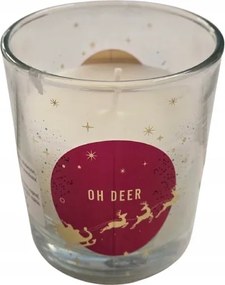Aril Paraffin illatgyertya üvegben Mulled Wine Oh Deer 22 h