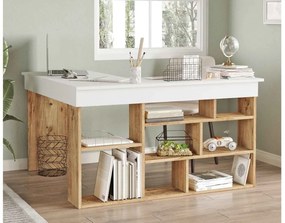 Design sarok íróasztal Daisy fenyő