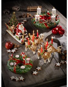 Mikulás szánkóval karácsonyi dísz , Christmas Toys Memory  kollekció- Villeroy & Boch