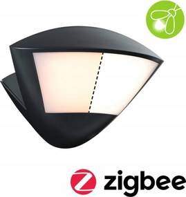 Paulmann Led kültéri fali lámpa Zigbee Skyla, 10W, mozgásérzékelővel,