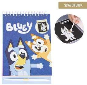 Bluey Bingo scratch képkarcoló és színező szett