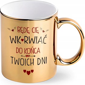 Valentin Napi Ajándék Neki Arany Bögre Vicces Ajándékok