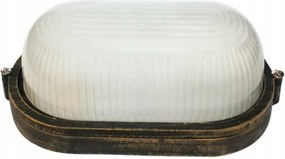 Aca Lighting kültéri fali/mennyezeti lámpa E27 192mm rozsdabarna rács nélkül