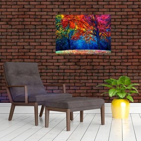 Természetfestmény képe (üvegen) (70x50 cm)
