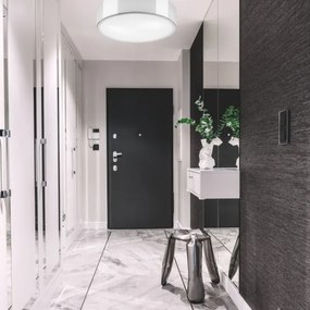 Mennyezeti lámpa DANTE 2xE27/60W/230V á. 36 cm fényes króm