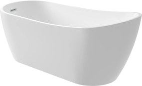 Deante Arnika térben álló kád 170x72 cm ovális fehér KDA017W