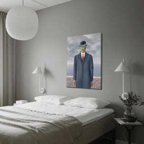 70100FAMOUSART-069 René Magritte velúr vászonkép, 70 x 100 cm