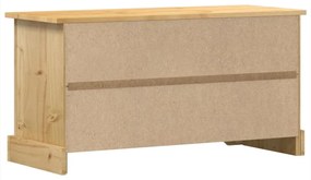 Corona tömör fenyőfa TV-szekrény 100 x 40 x 52 cm