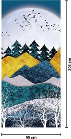 Fotótapéta ajtóra - Sarki táj (95x205cm)