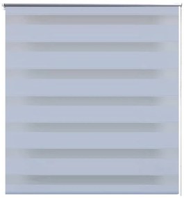 vidaXL Zebra roló 117 x 230 cm Fehér