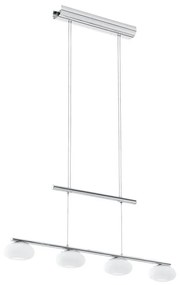 EGLO 91752 - ALEANDRO LED-es függeszték állítható 4xLED/6W