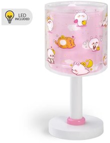 Dalber 41761S - KAWAII FRIENDS LED gyereklámpa 1xG4/4W/230V, rózsaszín