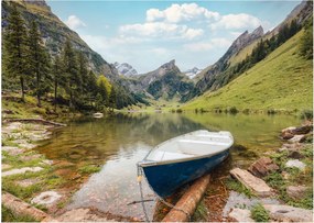 Kép - Seealpsee, svájci tó (70x50 cm)