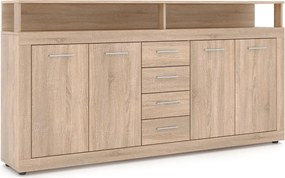 BLAGO komód 190 cm sonoma tölgy